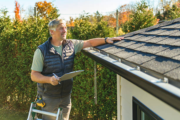 Professional Roofing technician working in Hillsborough, NH